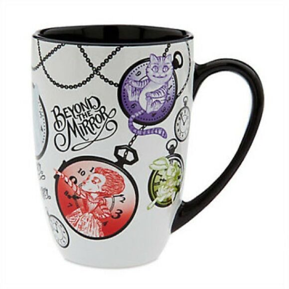 Disney Store Alice in Wonderland 'Beyond the Mirror' Coffee Mug - Picture 1 of 11